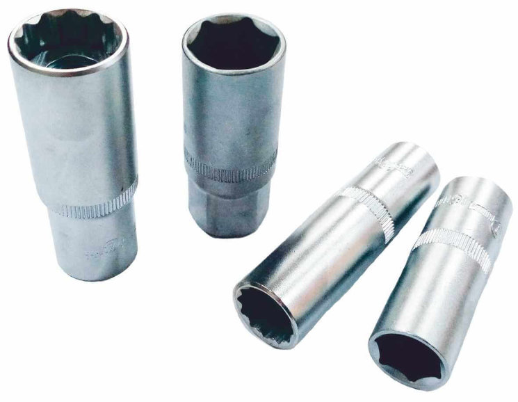 Торцевая головка свечная 6 гранная (Сервис Ключ: 1/2", 21 мм)