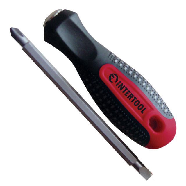 Отвертка комбинированная (2в1) PH2 6*32мм(малая)