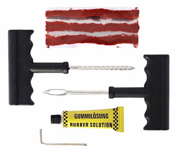 Набор для ремонта бескамерных шин "5 минут", 7 предметов |Машинариус, артикул: 4006D