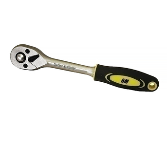 Трещётка (БМ: 3/8, 175мм, 48 зубцовая, CrV), артикул: 971038