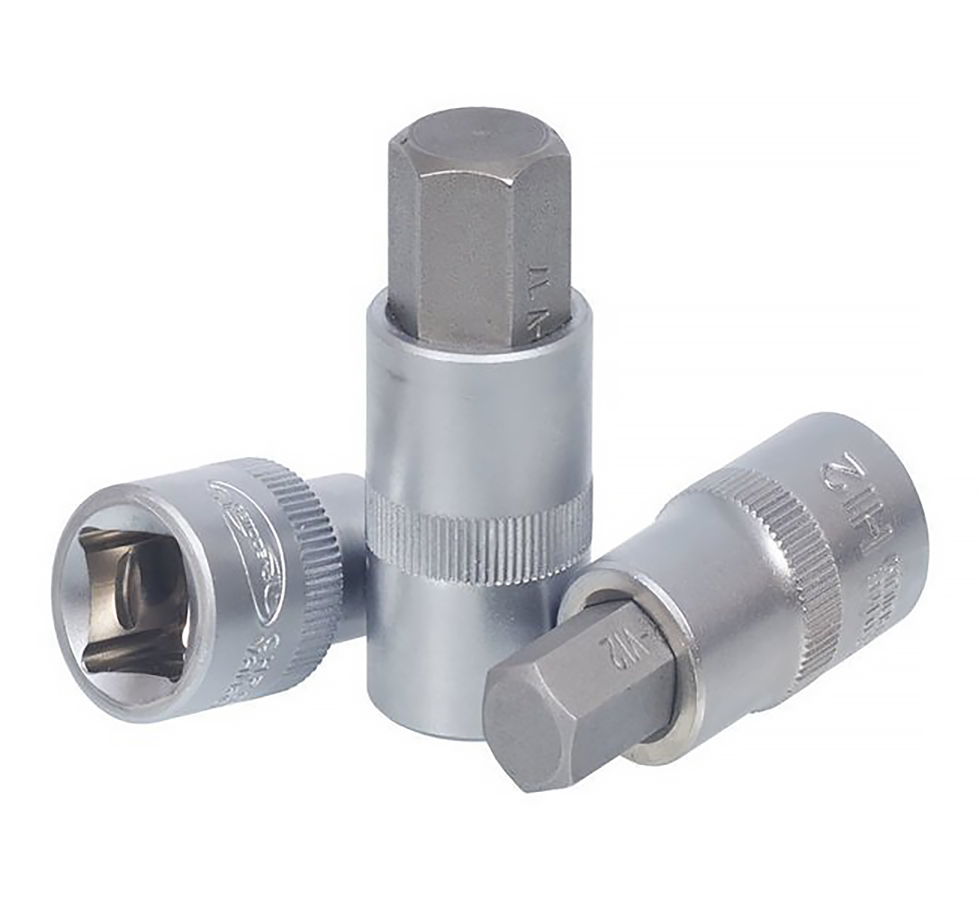 Головка со вставкой (БМ: 1/2", (6-гр), HEX, L=100 мм, 17 мм, CrV)