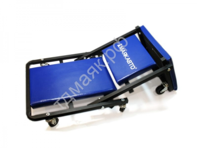 Лежак подкатной 36", трансформер, стальная рама |Маякавто, артикул: 3602-МА