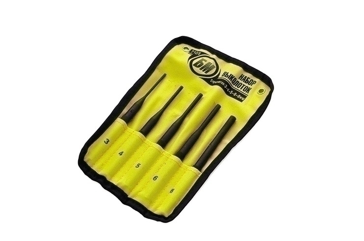 Набор выколоток, 5 штук, БМ