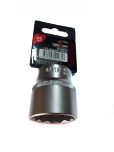 Головка торцевая под вороток 1/2" 30 мм, двенадцатигранная (12 гран) | Сервис Ключ, артикул: 77630