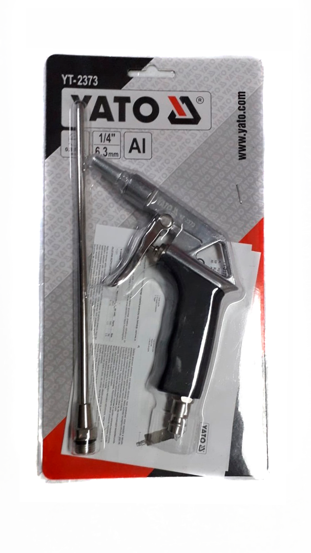 Пистолет продувочный с удлиненным соплом |Yato