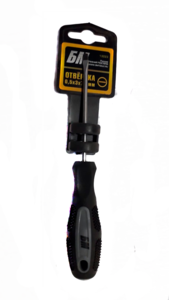 Отвертка шлицевая (БМ: 3 х 75 мм), артикул: 13223