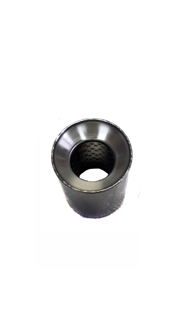 Пламегаситель, круглый корпус, нержавеющая сталь (ДелоМастера: 57мм, 90х120)