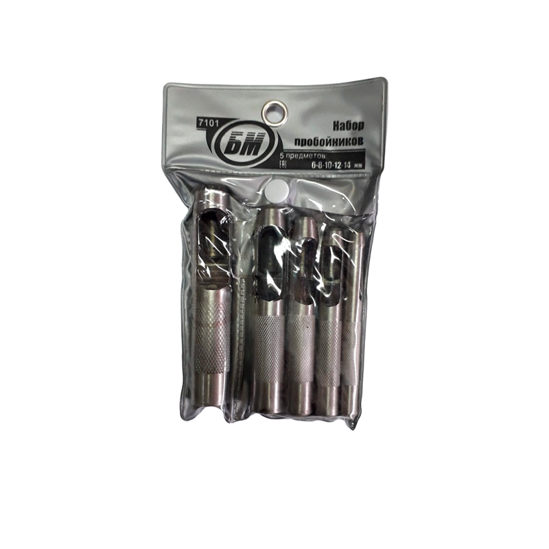 Набор пробойников, 5 предметов, БМ