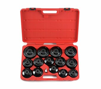 Набор съемников масляных фильтров "чашка" 14 предметов |Маякавто, артикул: 5053-ВТ