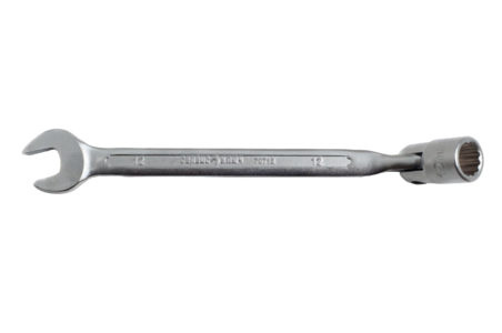 Ключ рожковый с карданной головкой (СервисКлюч: 12*12мм), артикул: 70712