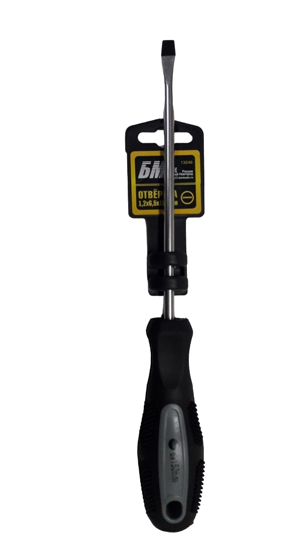 Отвертка шлицевая (БМ: 6,5х150)