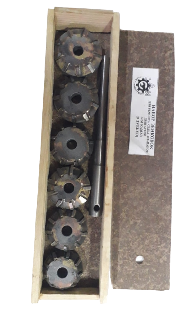 Шарошки победитовые (САИ-12: КАМАЗ, 9 зубов)