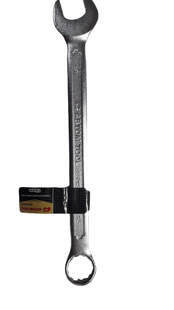 Ключ гаечный комбинированный (АвтомTool: 15*15 мм)