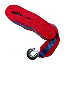 Тросс буксировочный, лента (Обнинск: 12т, 2 крюка, 6м), артикул: 151058