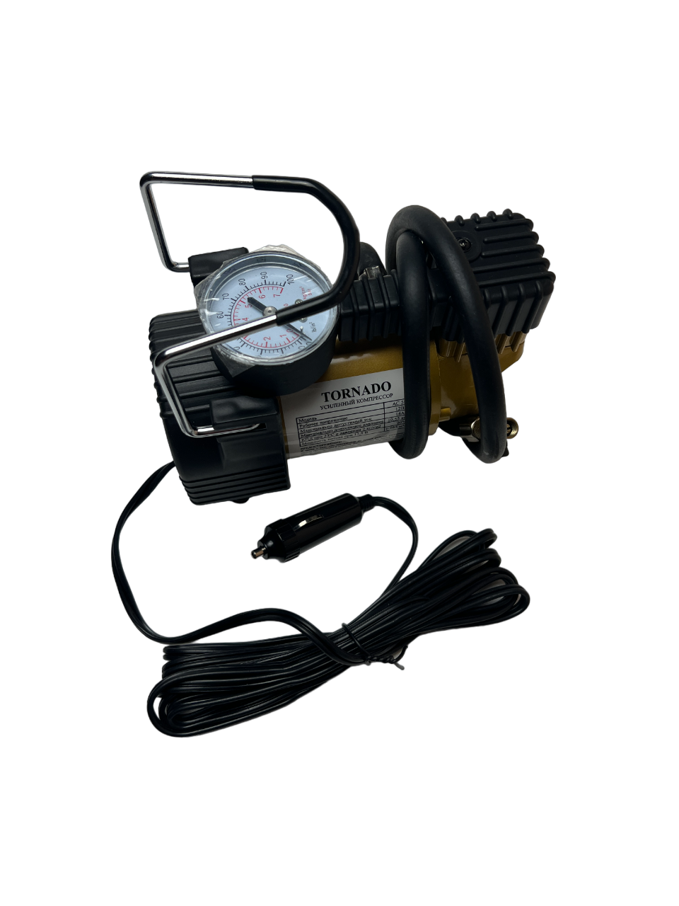 Компрессор, насос автомобильный (Маякавто: 12 В, 150PSI, 14 A)