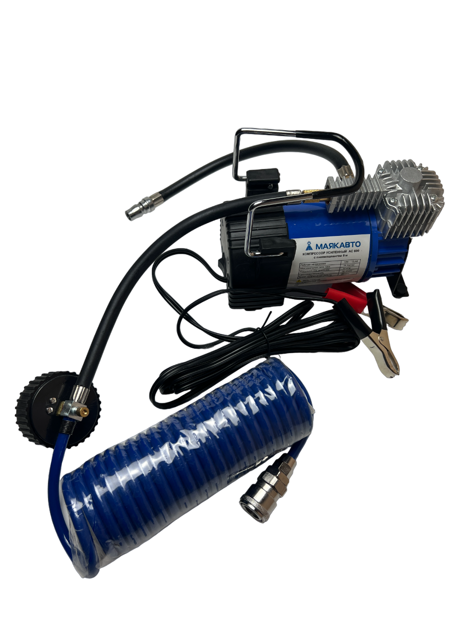 Компрессор автомобильный Tornado (Маякавто: 12В, АС600)