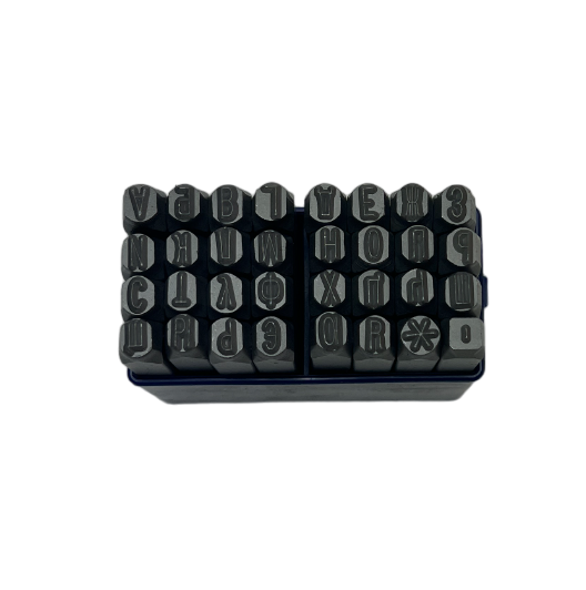 Набор клейм буквенные (БМ: русские, 6 мм, стальные)