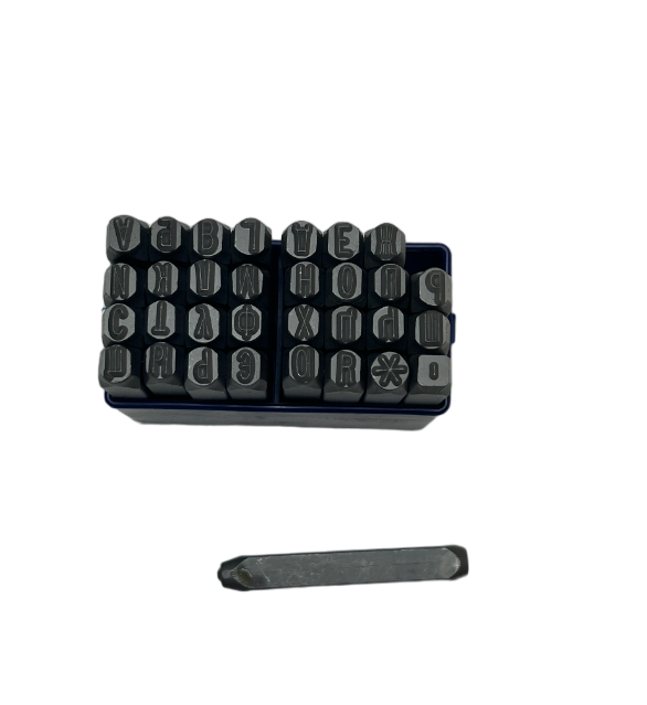 Набор клейм буквенные (БМ: русские, 6 мм, стальные)