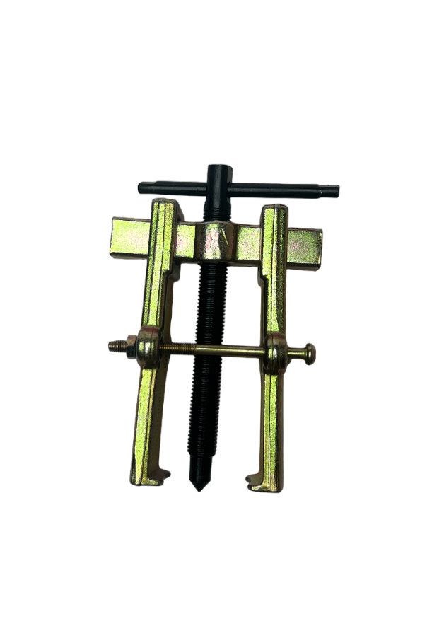 2-х лап с-к раздвиж с стяж  75 мм ф38-65мм (жёлтый)/50  ДЕЛО МАСТЕРА 72083