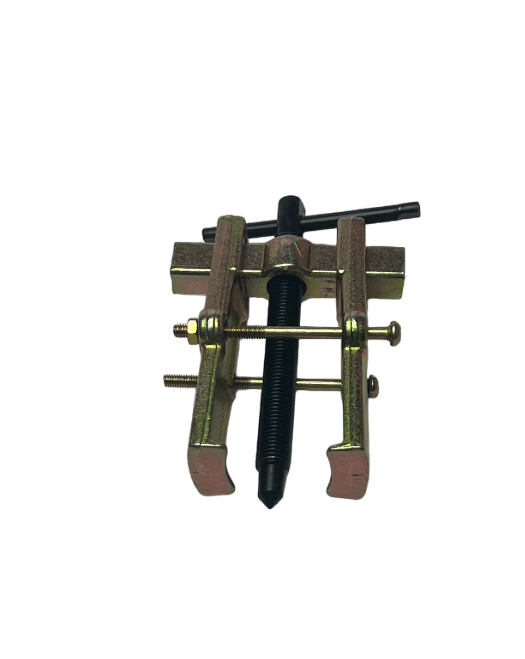 2-х лап с-к раздвиж с стяж  75 мм ф38-65мм (жёлтый)/50  ДЕЛО МАСТЕРА 72083