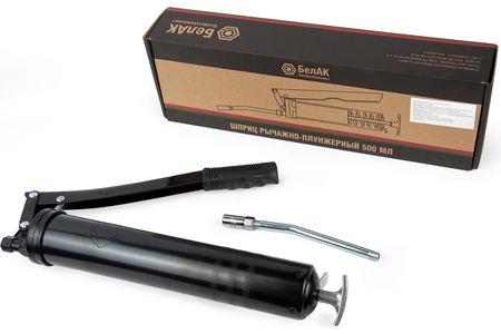 Шприц рычажно-плунжерный 500 мл (+под тубу) БелАК PROFFI СПб, артикул: 00019