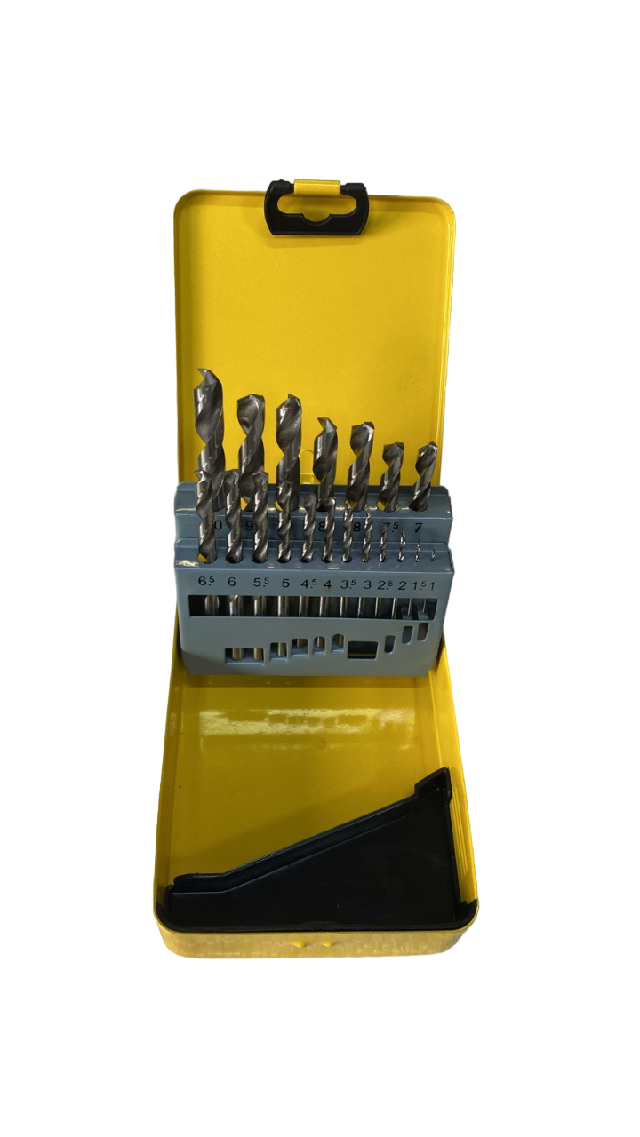 Набор сверел по металлу, 19 предметов (БМ: 1-10)