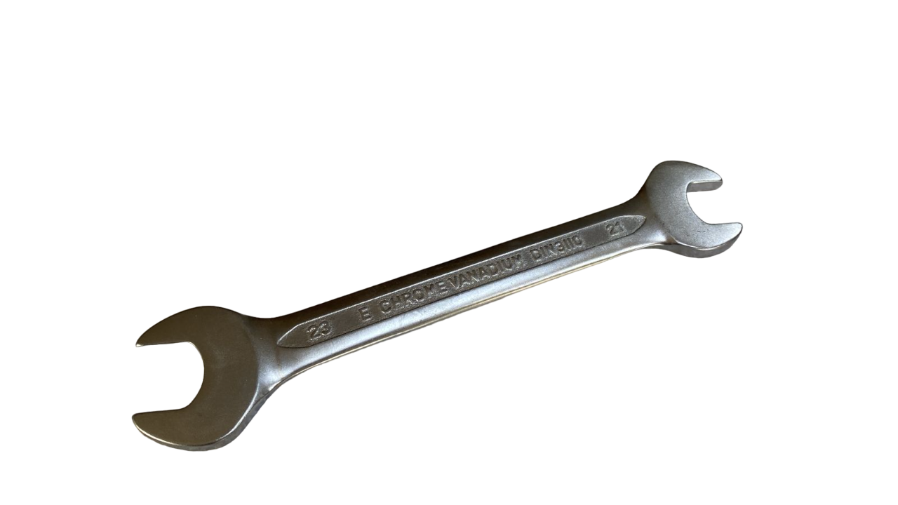 Ключ рожковый гаечный (БМ: 21*23 мм)