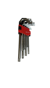 Набор ключей торкс L-образные, 9 предметов (Автом Tool: Т10-Т50, РROFFI, DIN3124, CrV), артикул: 56309L