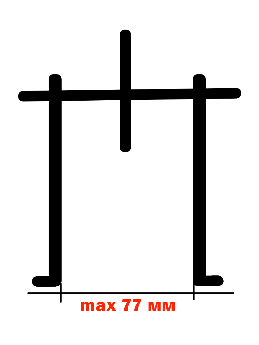 Съемник подшипников двухлапый раздвижной со стяжкой (БМ: 150 мм)