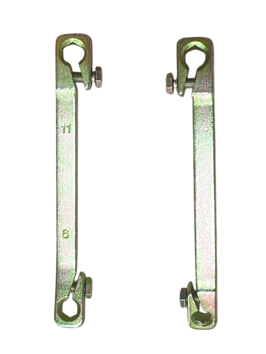 Ключ прокачной 2-х зажимный (Автом: 9*11 мм)