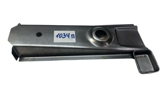 Поддомкратник передний правый (Узел двойной) на ВАЗ 2101-07 "Евро", металл 1,5 мм, Автом-2, артикул: 1034 ПРАВ