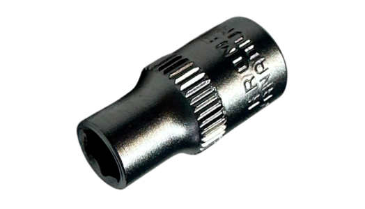 Торцевая головка (БМ: 1/4", 6 мм, 6-гран), артикул: 970306