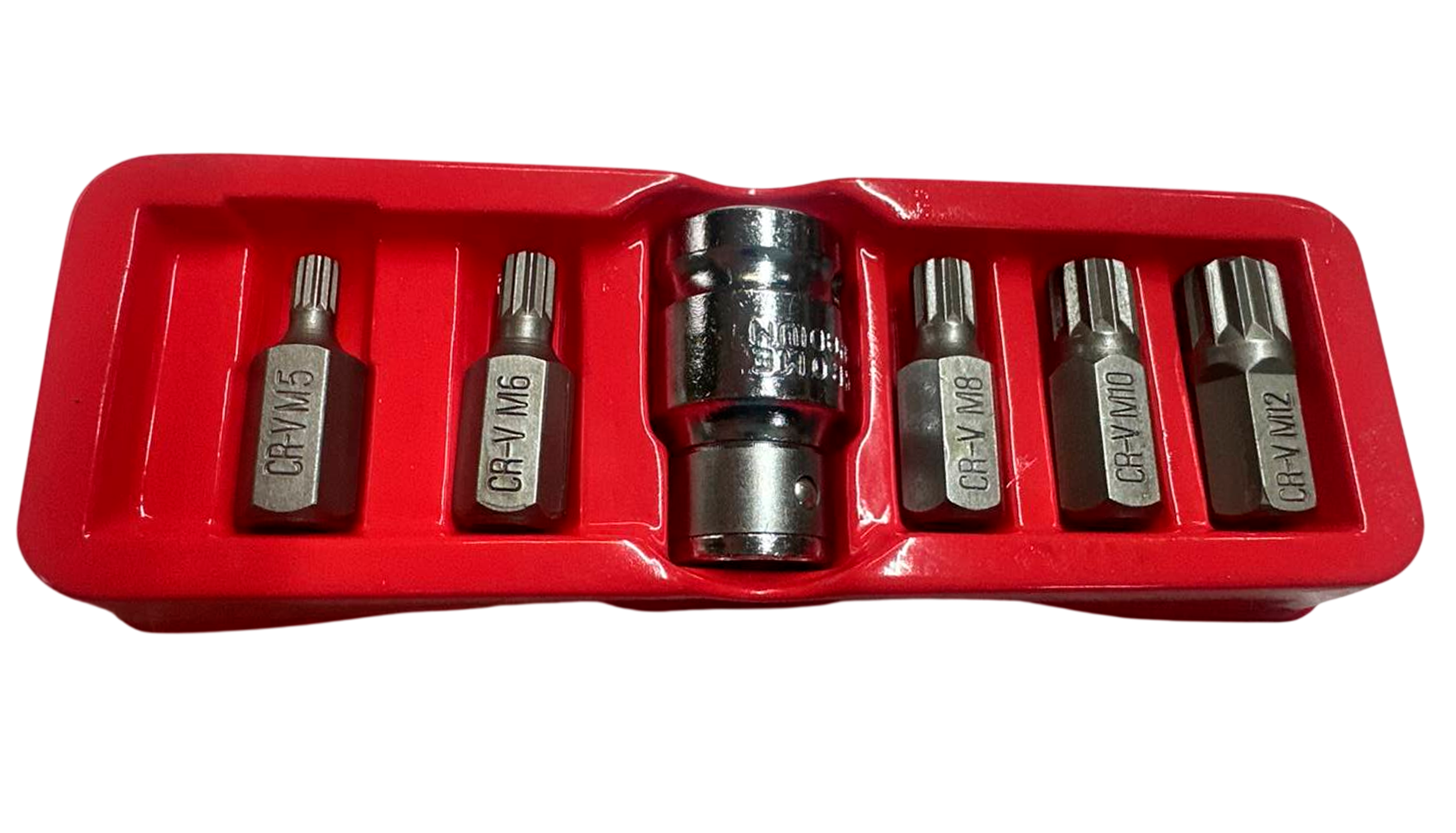 Набор бит (вставок) 6 предметов (Vorel: spline)