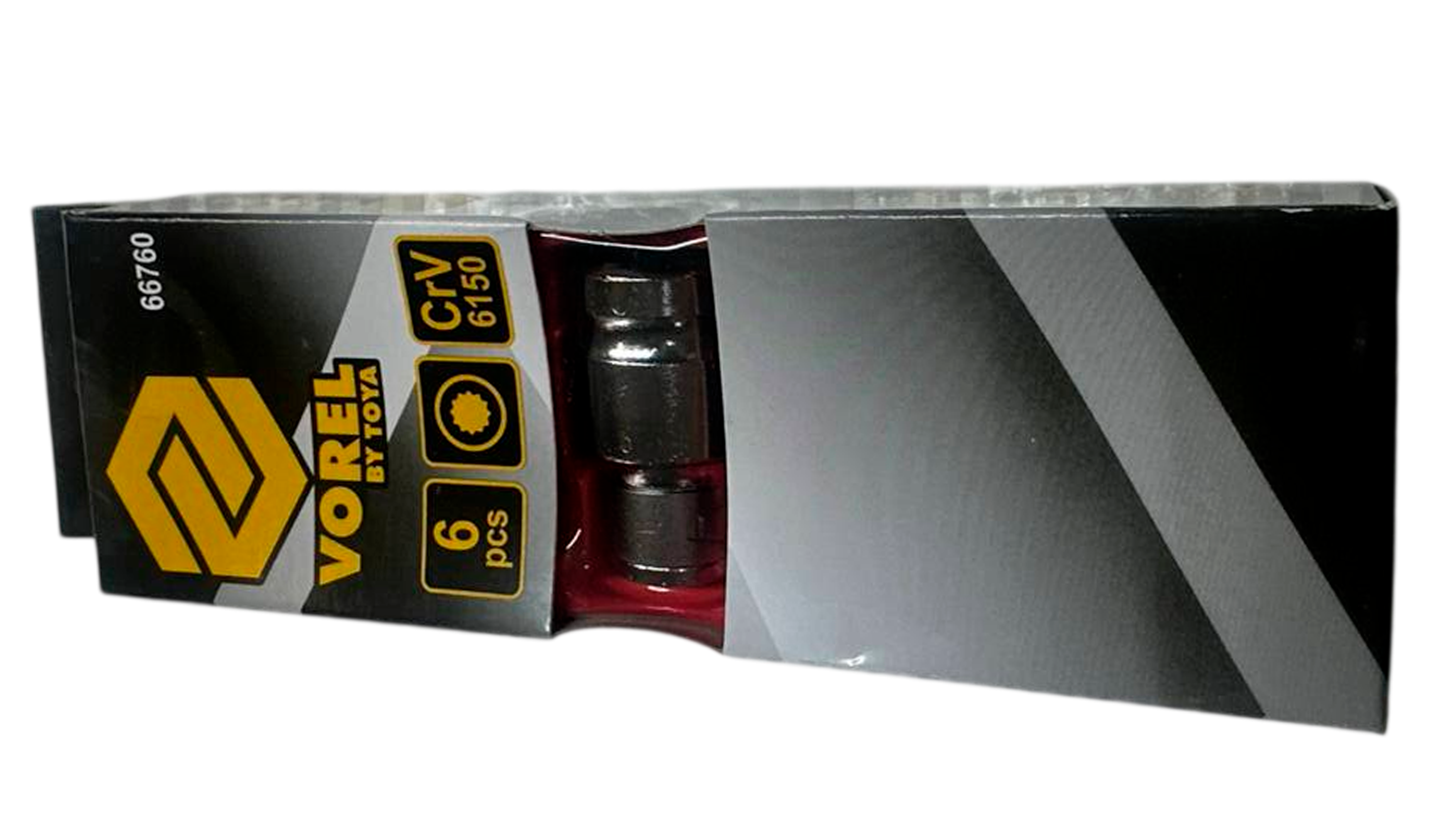 Набор бит (вставок) 6 предметов (Vorel: spline)