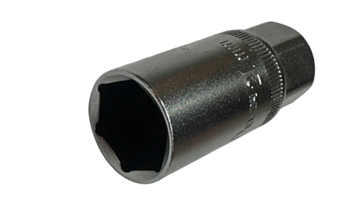 Головка торцевая свечная под вороток 1/2" 21 мм, шестигранная (6 гран) | Сервис Ключ, артикул: 77801