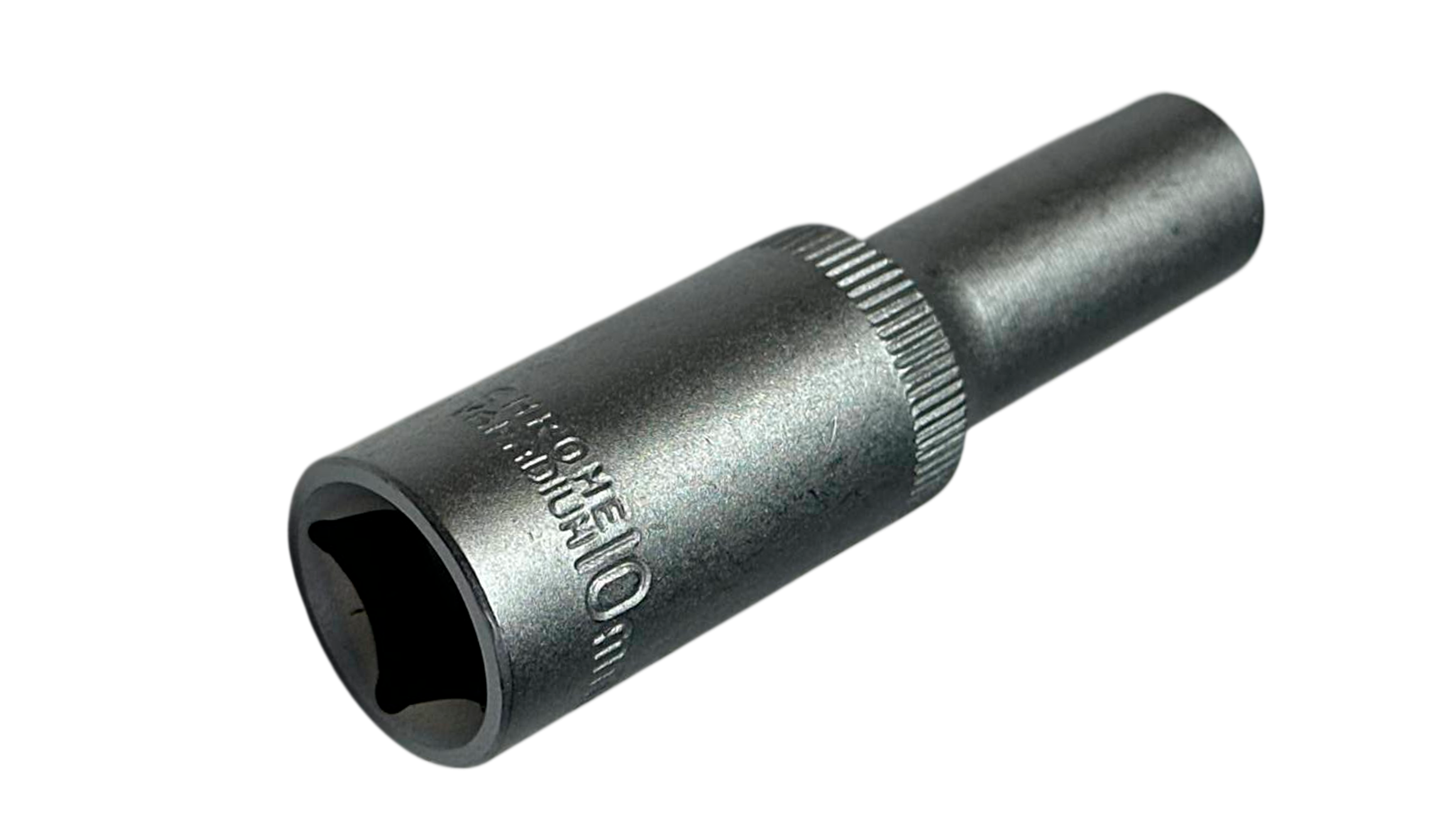 Головка торцевая глубокая (АвтомTool: 1/2, 10 мм, 6-гран)