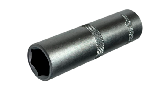 Торцевая головка глубокая (БМ: 1/2, 15 мм, Cr-V, 6-гран), артикул: 970415