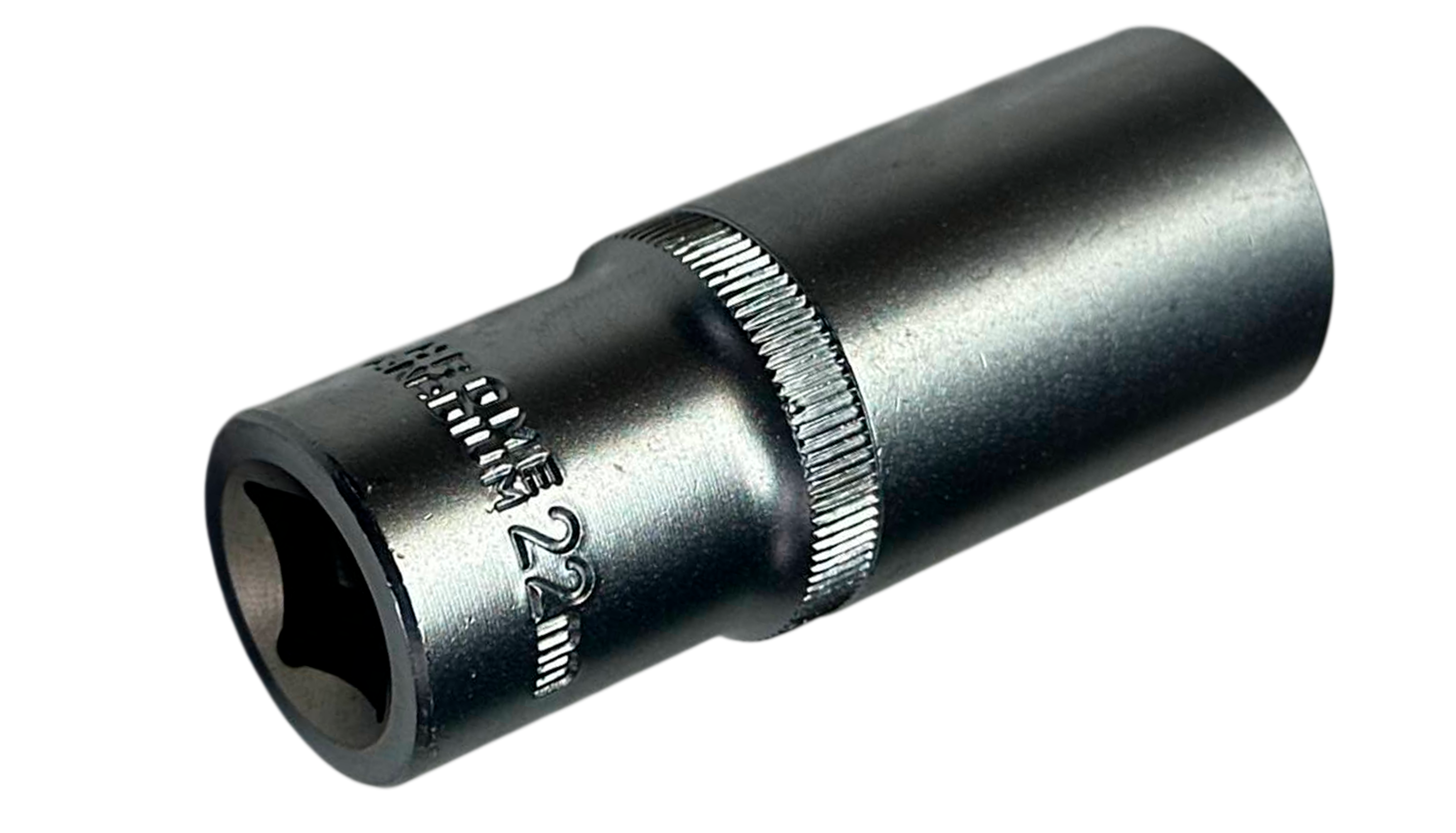 Головка торцевая глубокая (АвтомTool: 1/2, 22 мм, 6-гран)