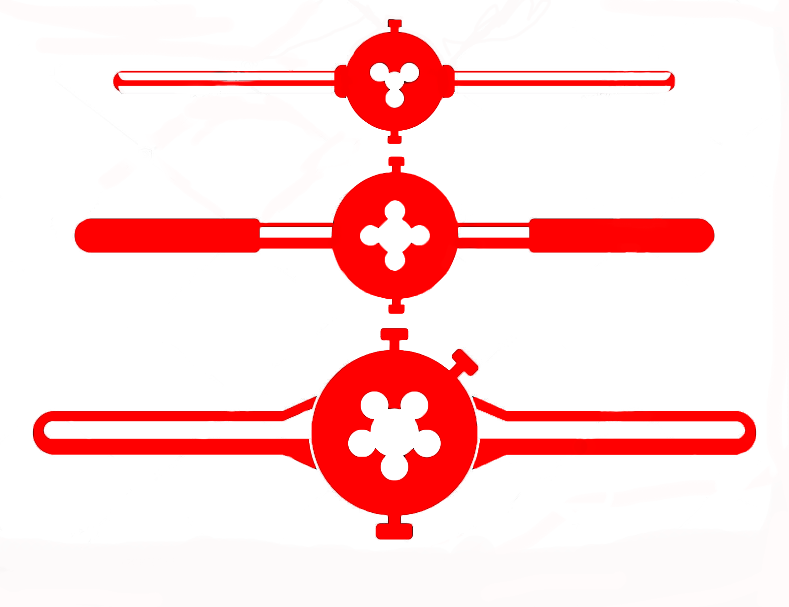  Воротки  (держатели метчиков, плашек)