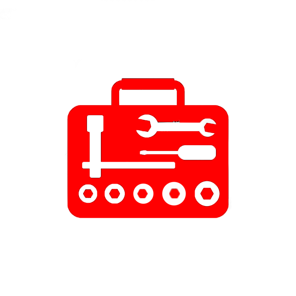 Набор инструментов в чемодане